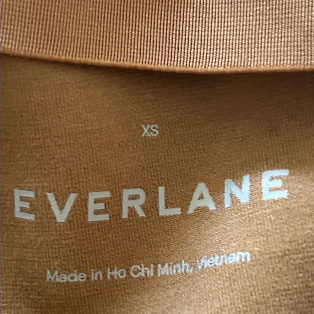 Everlane, the dream trouser Wide-Leg Ponte Pants in Camel